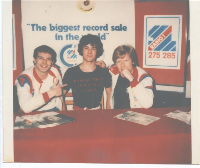Mark with a couple of Radio wannabees in ally palace.78-ish!.jpg